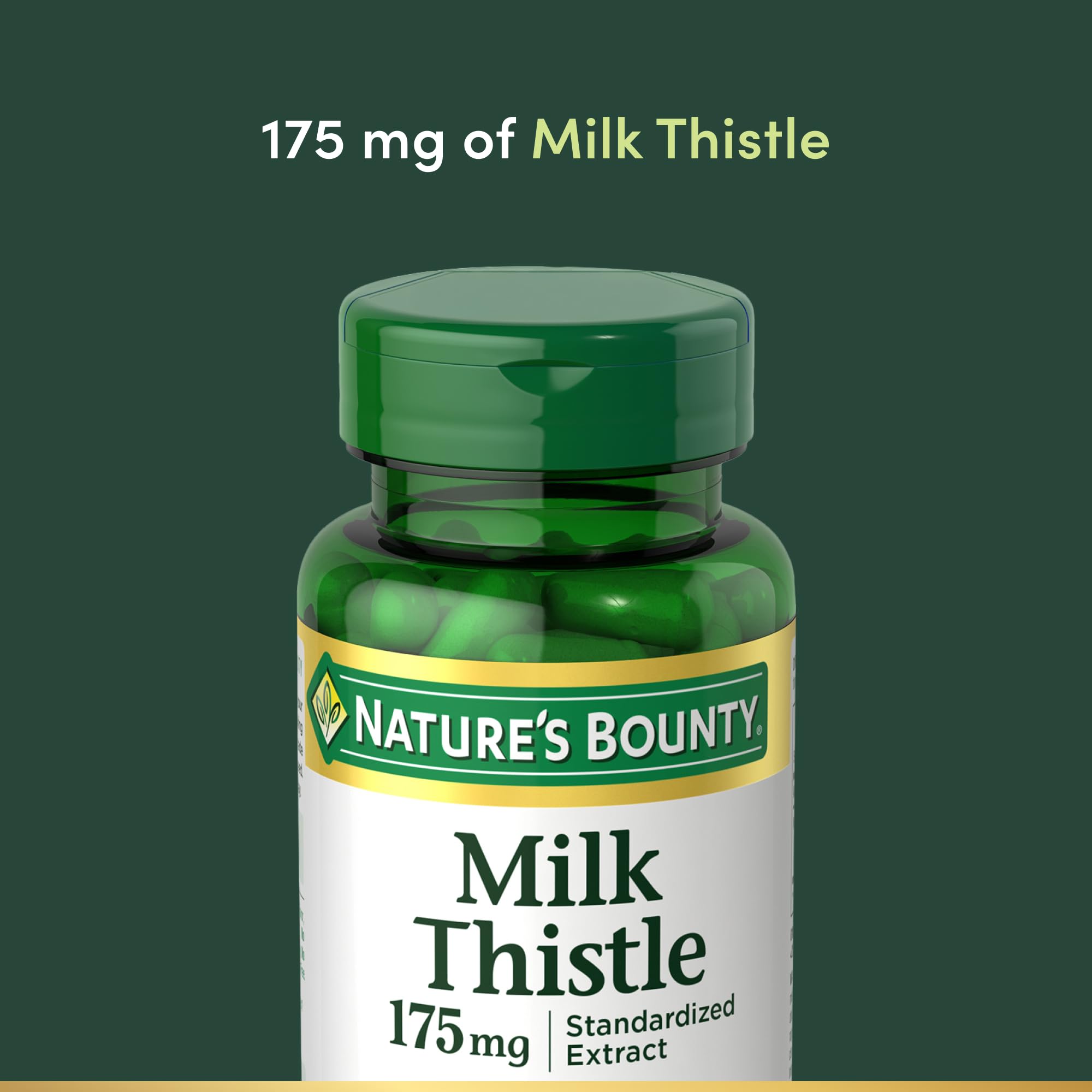 Nature's Bounty Milk Thistle – capsules molles, faciles à avaler pour une routine.