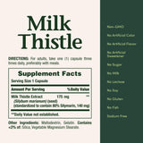 Nature's Bounty Milk Thistle – dosage quotidien recommandé pour votre routine bien-être.