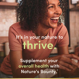 Nature's Bounty Milk Thistle – emballage élégant, pratique à ranger.
