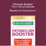 Nature’s Bounty Optimal Solutions Metabolism Booster — gingembre noir comme ingrédient principal.