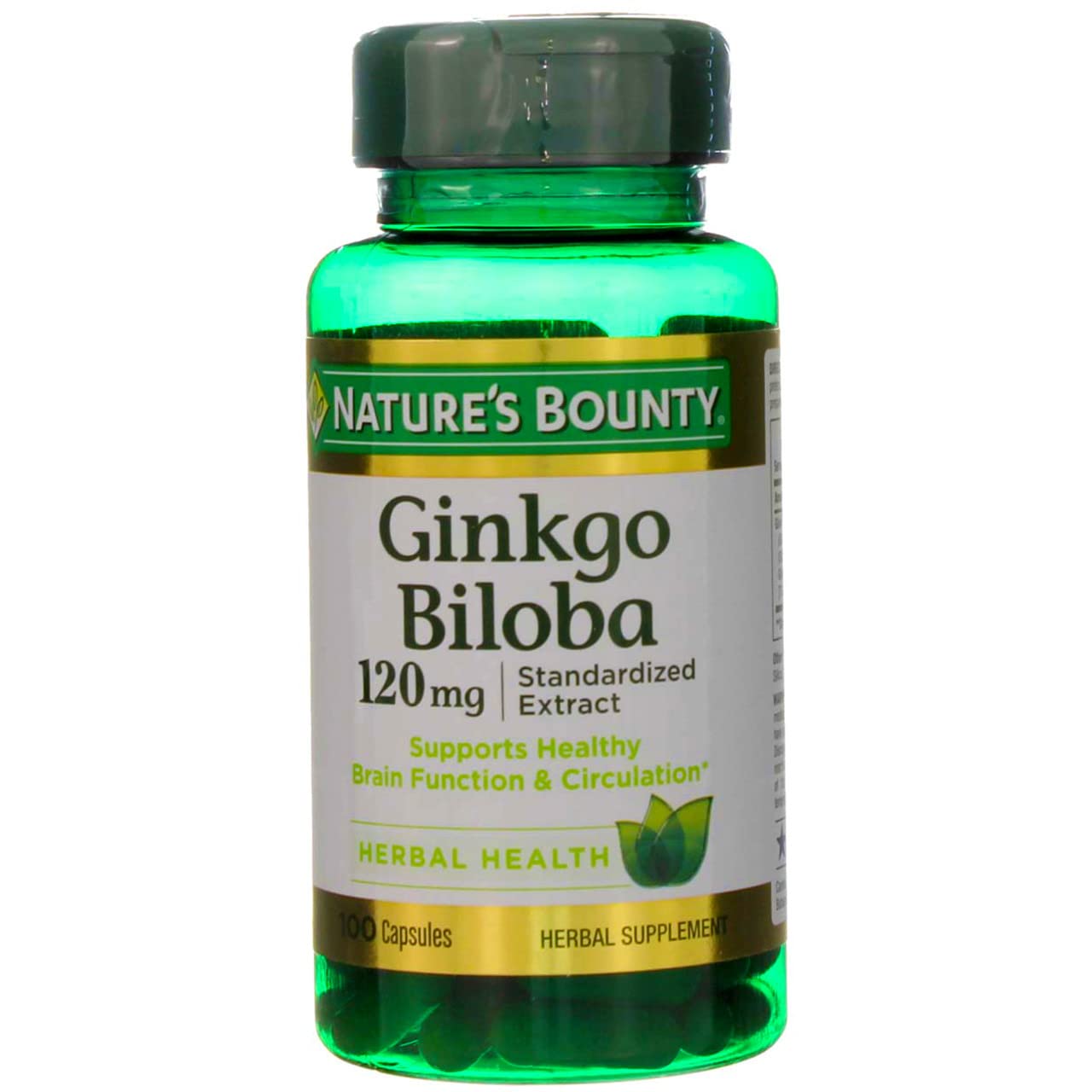 Nature's Bounty Ginkgo Biloba pack deux boîtes, pratique pour l’usage quotidien