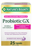 Nature's Bounty Probiotic GX – bouteille: soutien digestif quotidien potentiel.