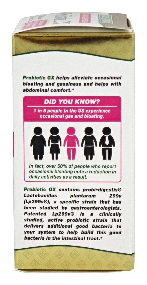 Nature's Bounty Probiotic GX – pack de 4 boîtes, pratique au quotidien