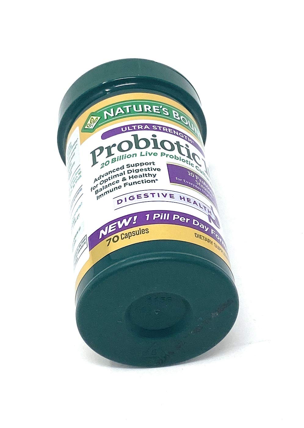 Nature's Bounty Probiotique 10 — capsule quotidienne pour le soutien immunitaire possible