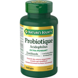 Nature's Bounty probiotiques gommes saveur baie, favorisent le confort digestif quotidien.