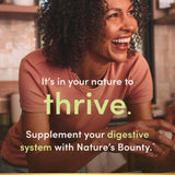 Nature's Bounty probiotiques en action pour confort digestif