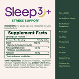 Sleep3+ Ashwagandha – soutien au stress occasionnel