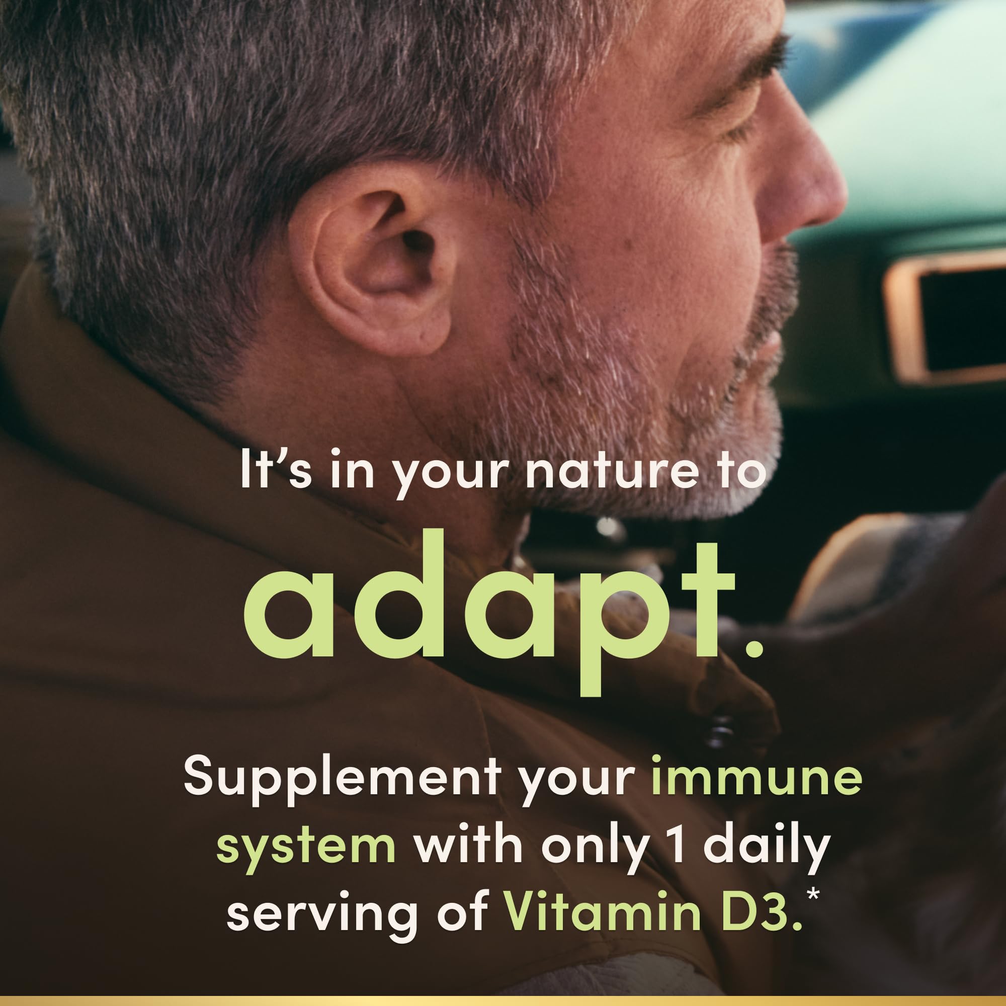 Nature's Bounty Vitamine D3: soutien des os et absorption du calcium.