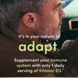 Nature's Bounty Vitamine D3: soutien des os et absorption du calcium.