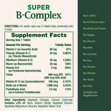 Nature's Bounty Super B Complex tablettes sans gluten, adaptée aux régimes sensibles