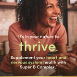 Nature's Bounty Super B Complex tablettes végan sans GMO, choix responsable