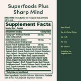 Prise-quotidienne Nature's Bounty Superfoods Plus Sharp Mind, simplicité d’intégration.