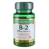 Nature's Bounty Vitamine B-2: tablette pelliculée de 100 mg, énergie au quotidien.