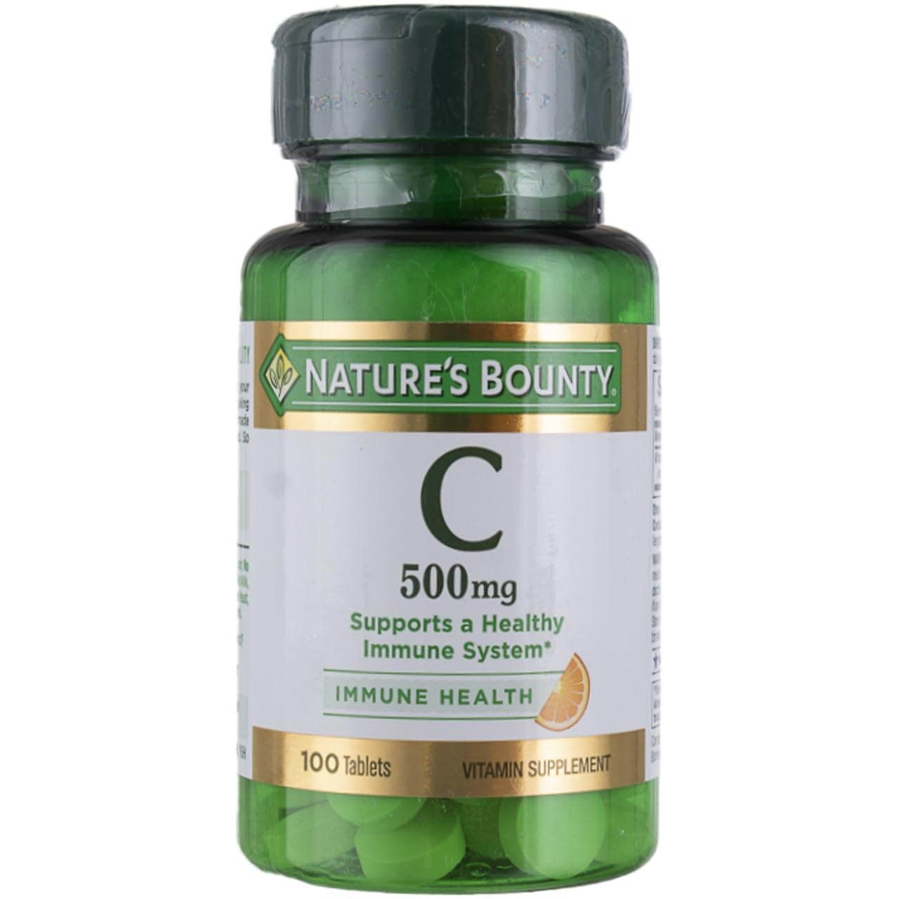 Nature's Bounty Vitamine C 500 mg – tablettes dans boîte pour une prise quotidienne pratique