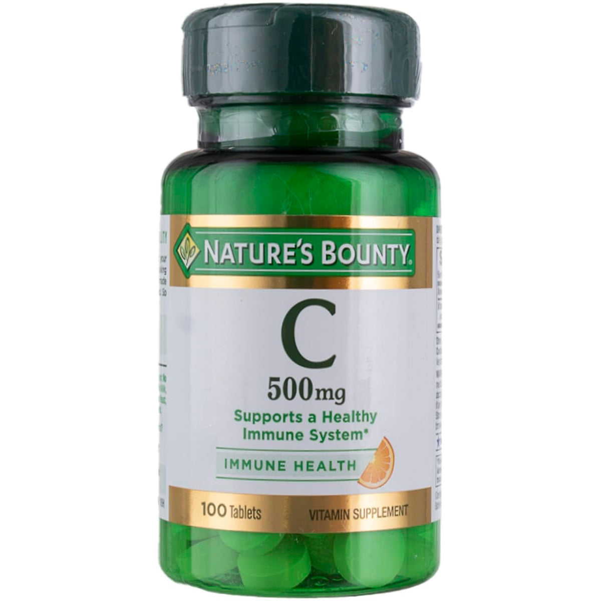 Nature's Bounty Vitamine C 500 mg – tablettes dans boîte pour une prise quotidienne pratique