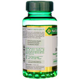 Nature's Bounty Vitamine D3 – gelules faciles à avaler dans une boîte pratique.
