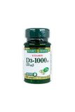 Nature's Bounty Vitamine D3 – gélules, apport quotidien potentiel pour la santé des os.