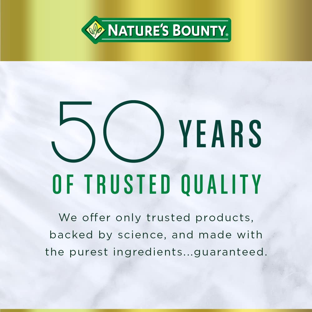 Nature's Bounty zinc 50 mg – emballage carton et transport facile
