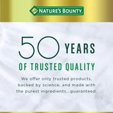 Nature's Bounty zinc 50 mg – emballage carton et transport facile
