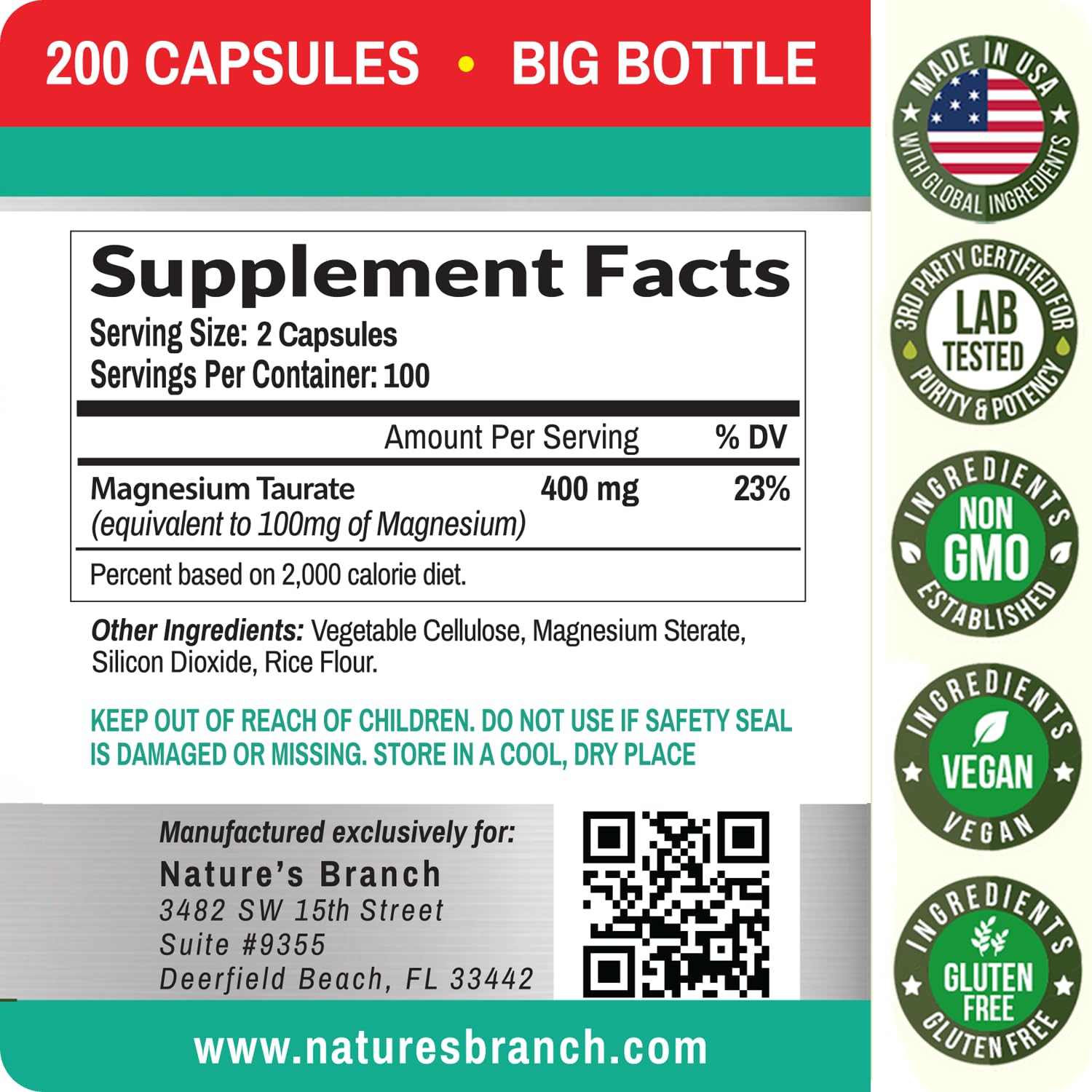 Capsules de format compactes pour une prise quotidienne facile.
