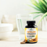 Nature's Choice cannelle de Ceylan 1800 mg – dosage élevé en capsules