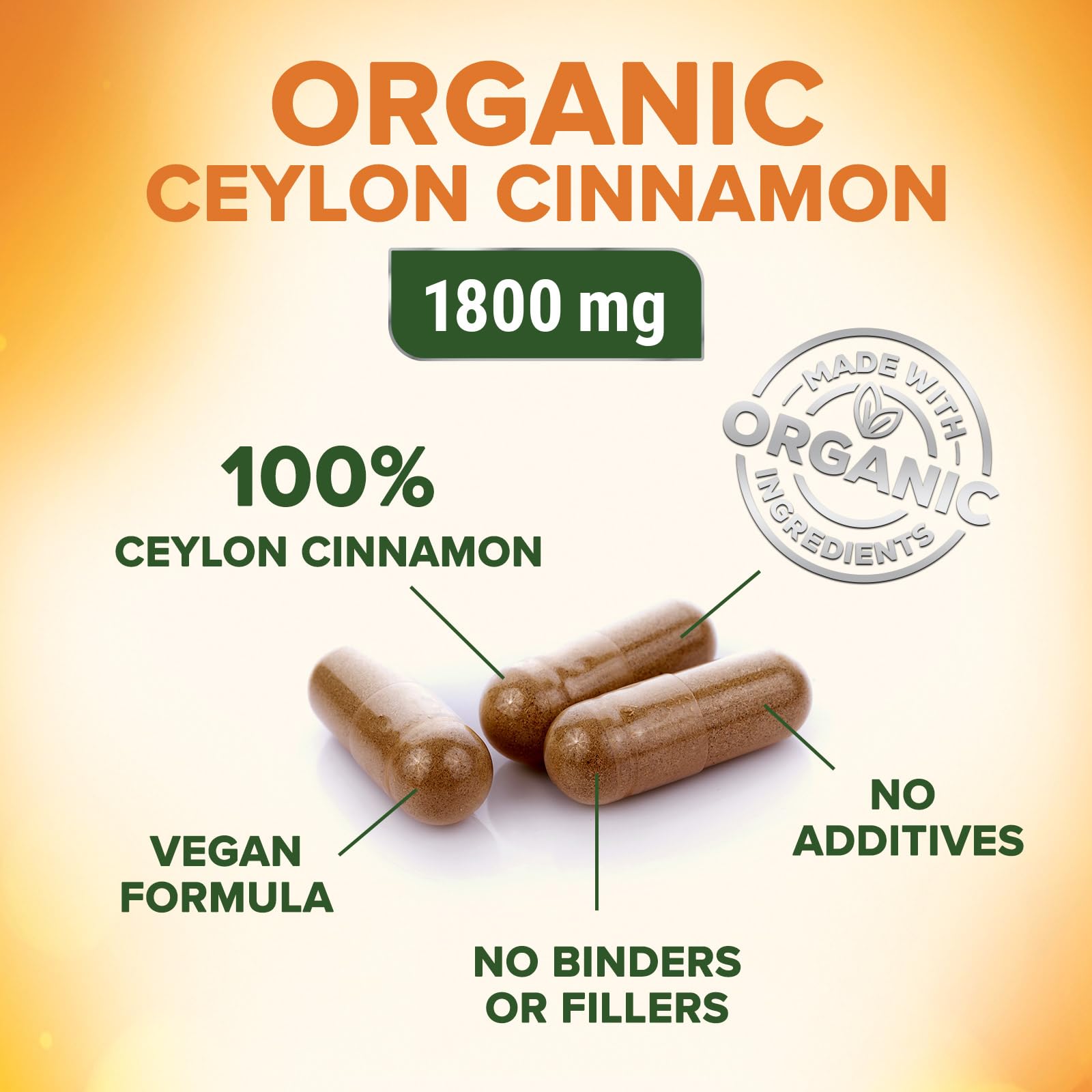 Nature's Choice cannelle de Ceylan étiquette bio – certification et traçabilité