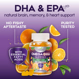 Nature's Choice Gommes Omega 3 utilisation quotidienne pratique et simple.