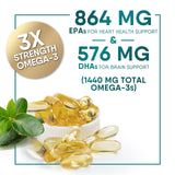 Nature's Choice Omega3 : EPA et DHA concentrés pour soutenir cœur et cerveau.