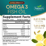 Nature's Choice Omega3 : gélules faciles à avaler pour une routine quotidienne.