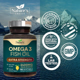 Nature's Choice Omega 3 – Formulation conforme, sans gluten et sans OGM.