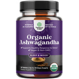 Nature's Craft Ashwagandha – Bouteille de 30 comprimés pour soutenir l'humeur et l'équilibre hormonal.
