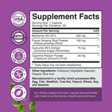 Natures Craft Berberine HCL, mise en évidence du soutien digestif potentiel.