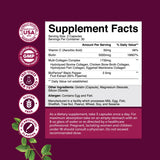Biotine 5000 mcg dans les capsules Natures Craft pour ongles forts.
