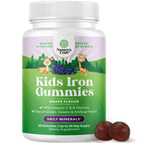 Gommes fer pour enfants de Natures Craft, boîte pratique, soutien potentiel à l’immunité et à l’énergie.