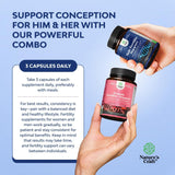 Natures Craft Fertilite – COQ10 en capsules pour l'énergie reproductive.