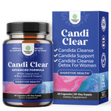 Natures Craft Candi-Clear: versement de la bouteille pour un soutien digestif quotidien
