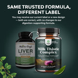 Natures Craft capsules favorisent l'équilibre digestif et enzymes hépatiques.