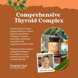 Natures Craft: capsules thyroïde énergie pour concentration et vitalité quotidiennes.