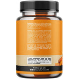 Natures Craft capsules Turmeric avec absorption ameloree grace au poivre noir.