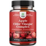 Natures Craft capsules Vinaigre de Pomme, soutien digestion au quotidien