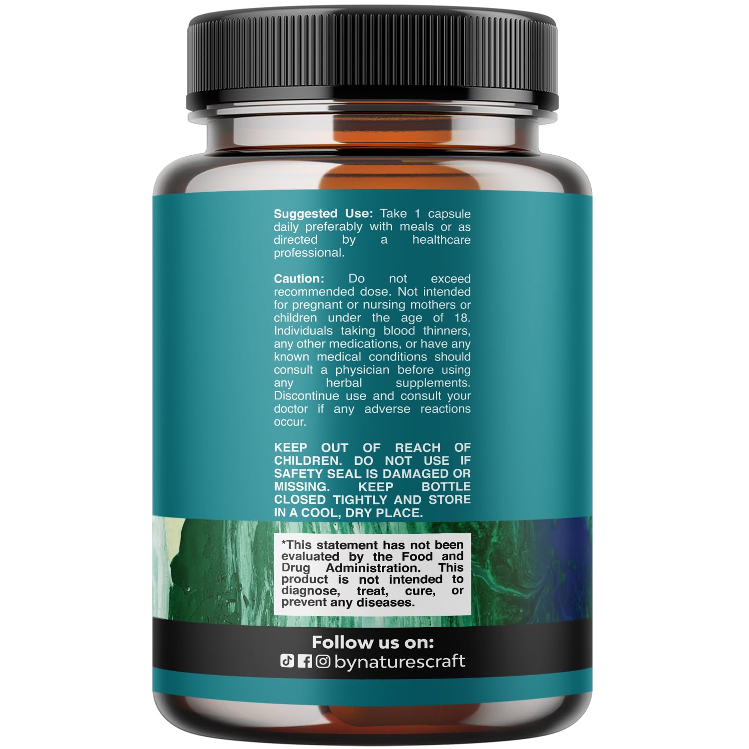 Natures Craft capsules vision avec ginkgo et safran pour le confort visuel