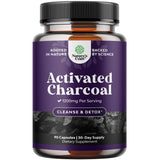 Natures Craft Charbon Actif en bouteille – detox coco pour purification en douceur