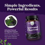 Charbon Actif Natures Craft – formule sans gluten et vegan adaptée au detox