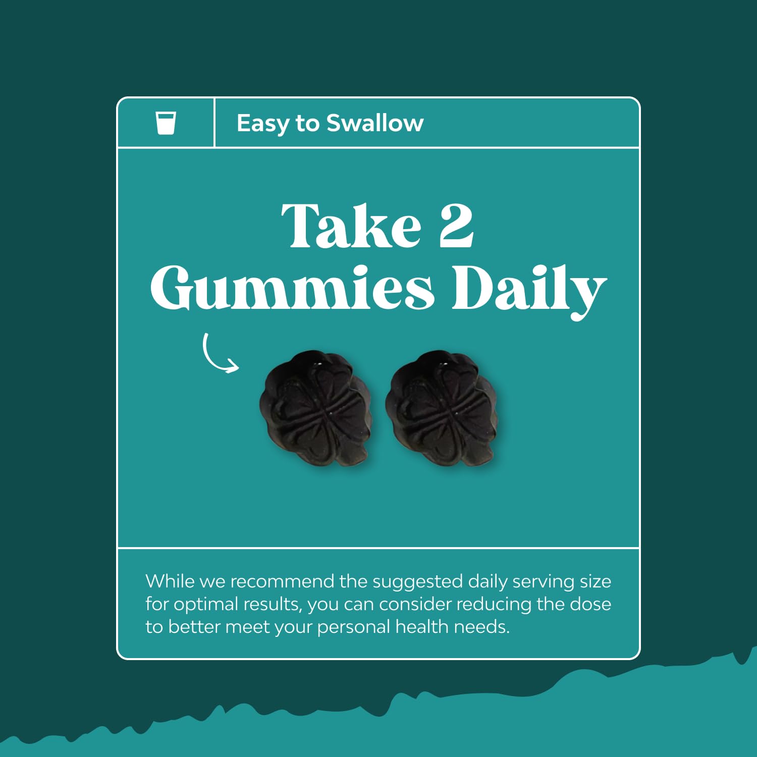 Usage quotidien des gummies chlorophylle Natures Craft sur plan de vie saine.
