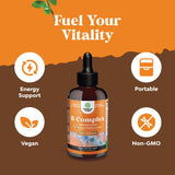 Natures Craft Complexe B Liquide – sans OGM et sans colorants artificiels