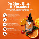 Natures Craft Complexe B Liquide – mélange de vitamines B pour énergie quotidienne