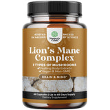Natures Craft crinière de lion - bouteille de gélules pour la clarté mentale