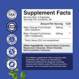 Natures Craft Diosmin-Hespéridine 1000 mg – capsules faciles à prendre et végan.