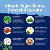 Étiquette produit Natures Craft, design clair et informations utiles