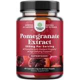 Natures Craft extrait grenade capsules - bouteille ouverte, énergie naturelle potentielle.